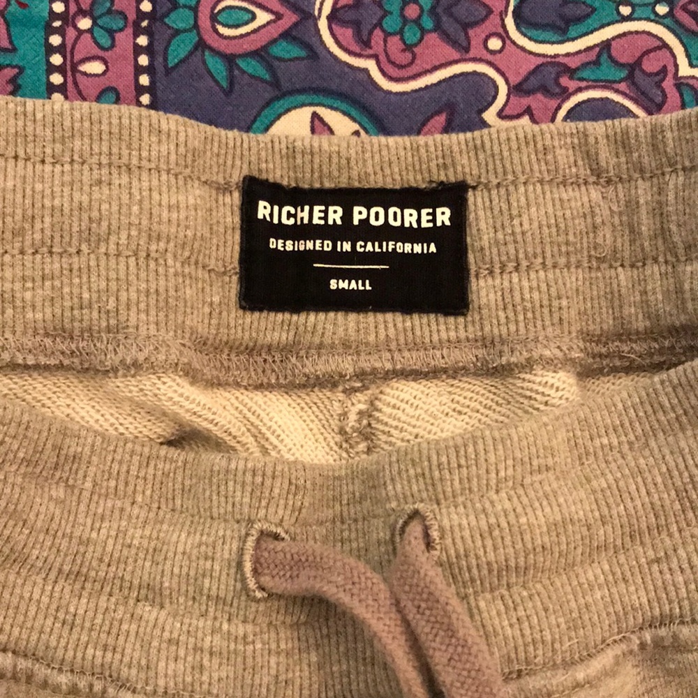 Light grey jogger sweatpants!